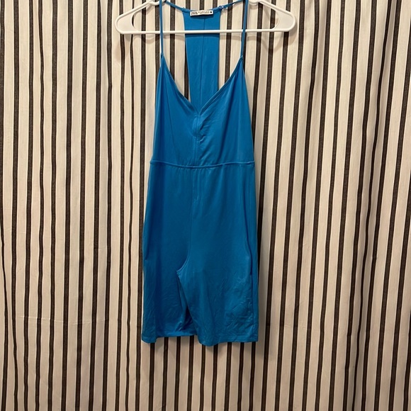 Blue one piece bodysuit Zara jumper - Picture 1 of 2